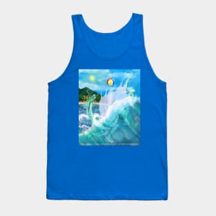 Beach Vacation Dragon Tank Top